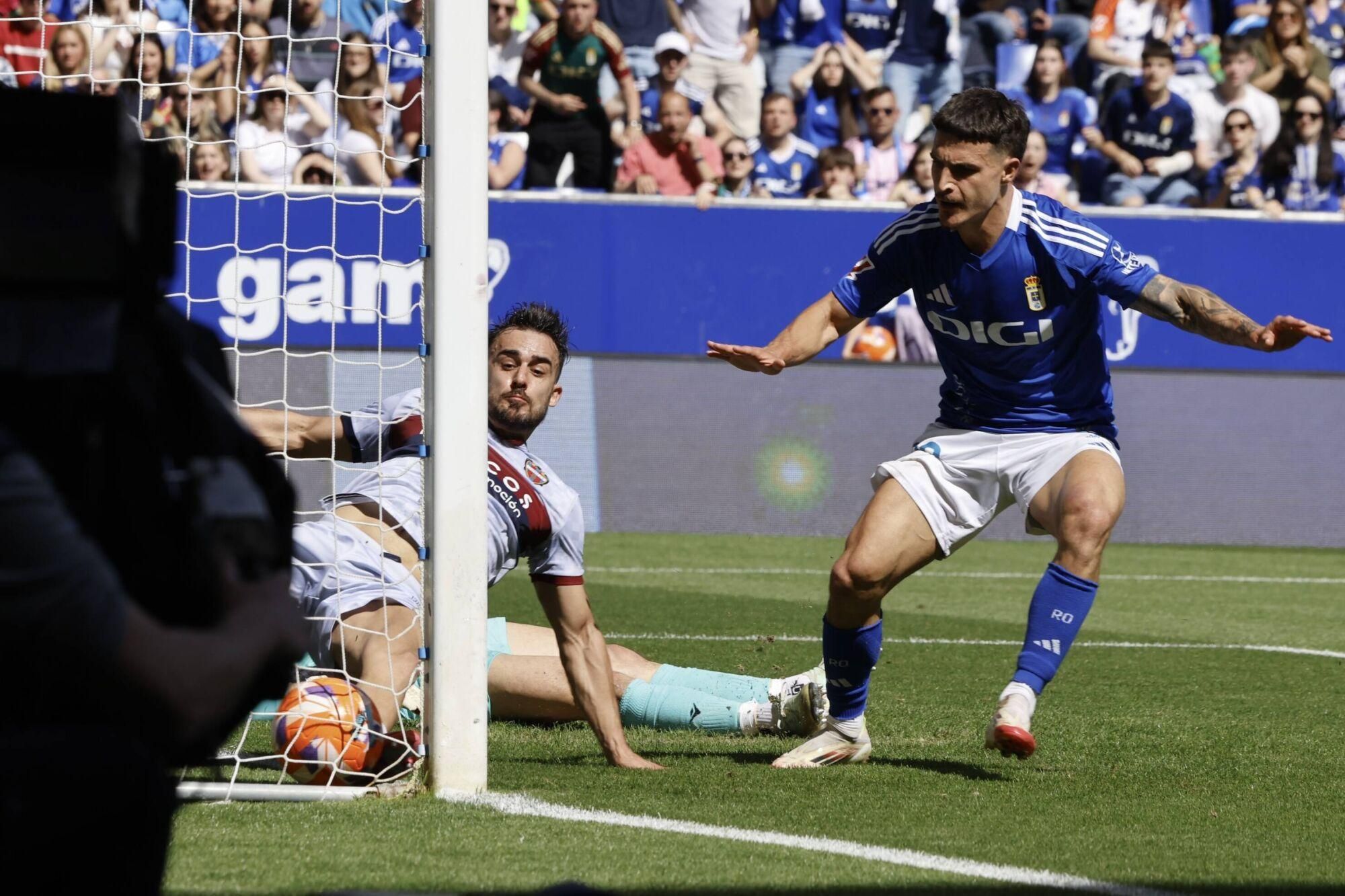 Así fue el partido entre el Oviedo y el Levante