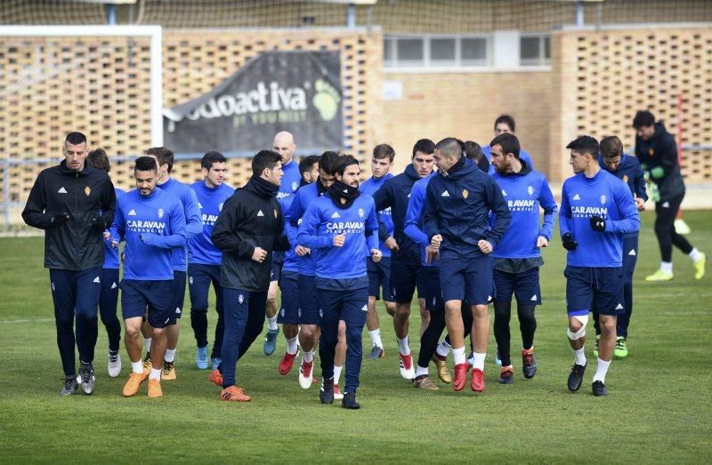 Entrenamiento del Real Zaragoza