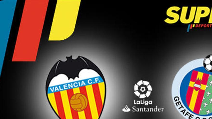 Los posibles onces titulares del Valencia CF - Getafe