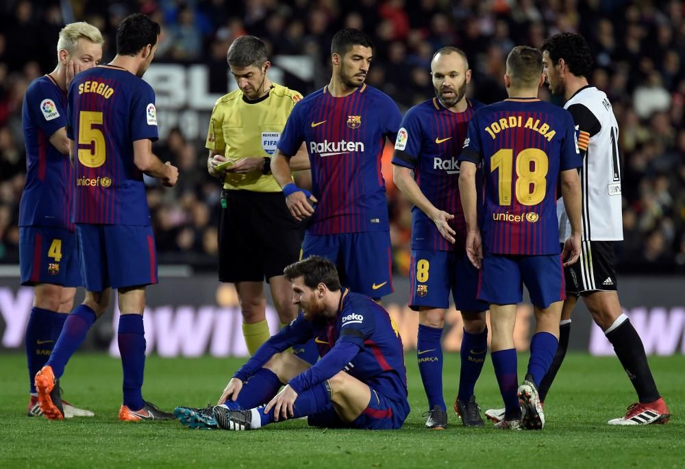 Semifinal de la Copa del Rey: Valencia - Barcelona