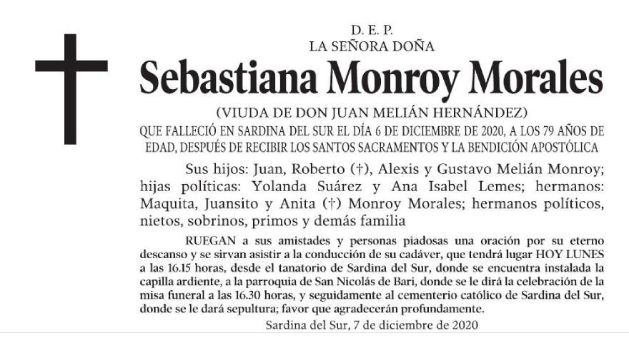 Sebastiana Monroy Morales