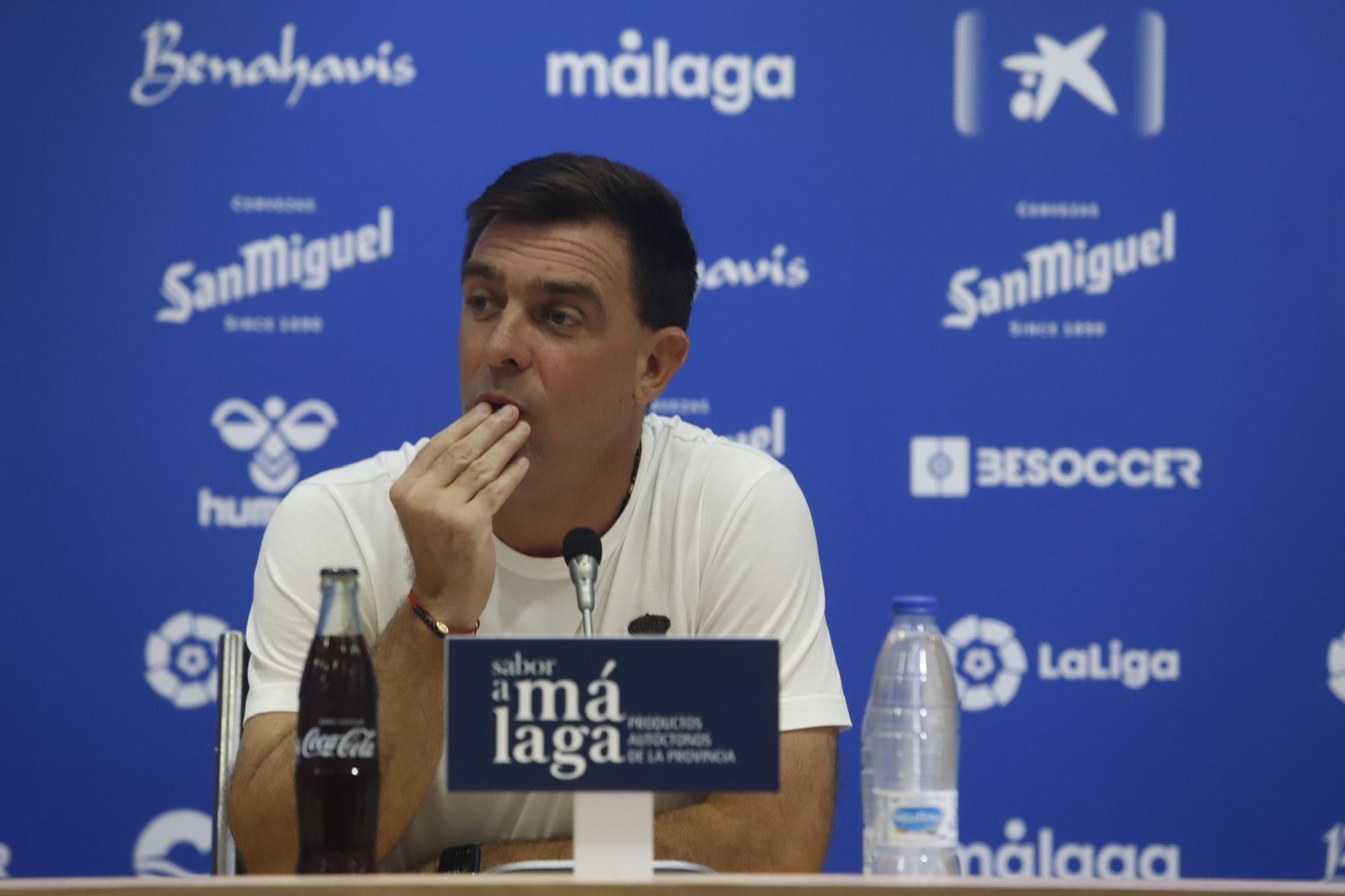 Despedida de Pablo Guede como entrenador del Málaga CF