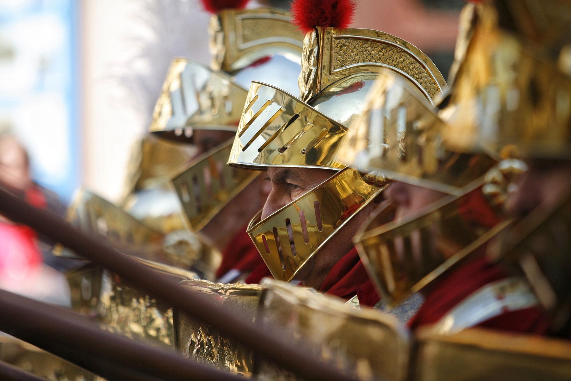 Rememora el IV Encuentro de guardias romanas y armados de Vila-real en imágenes