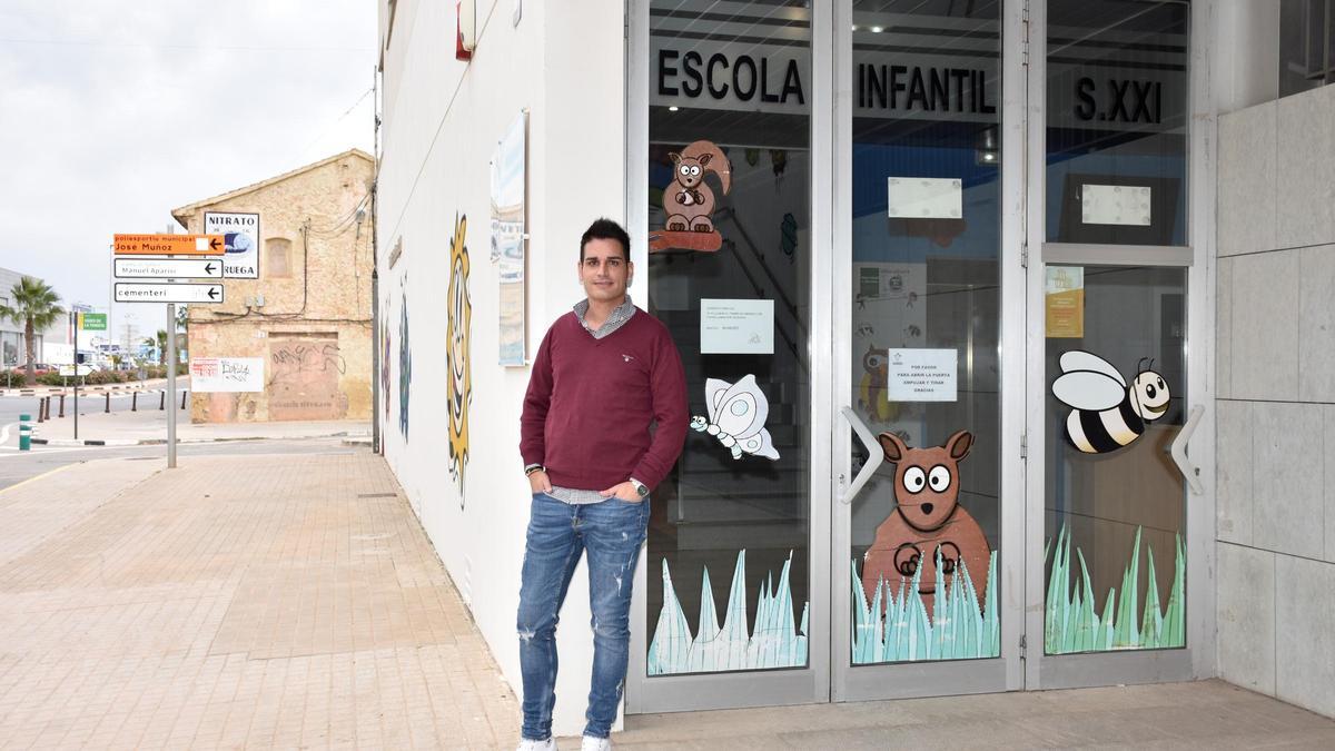 El portavoz del PP de Albalat, Javi 'Viza'