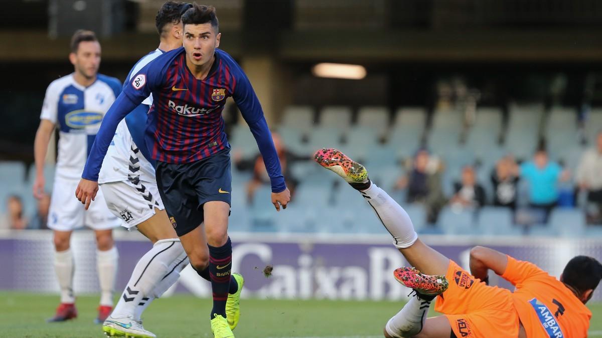 Rafa Mujica marcó contra el Ebro de Manolo González