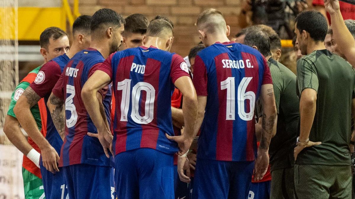 El Barça cayó ante Industries Santa Coloma