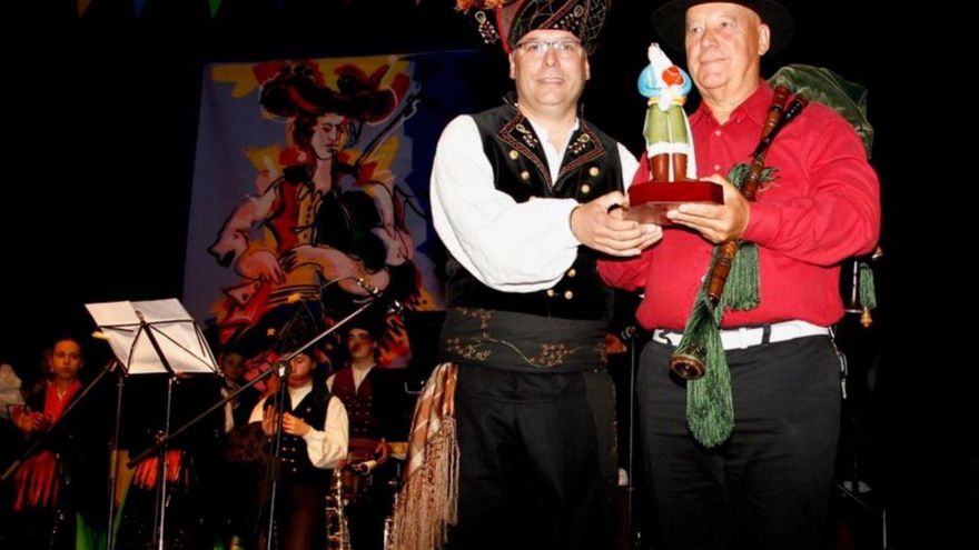 Plácido Rozas, homenaxeado en Soutelo de Montes | BERNABÉ/SEIXAS