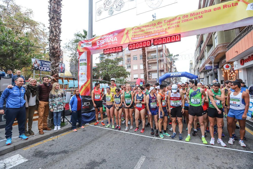 Iván Pajuelo y Mar Juárez, los últimos campeones de España de 50 km marcha