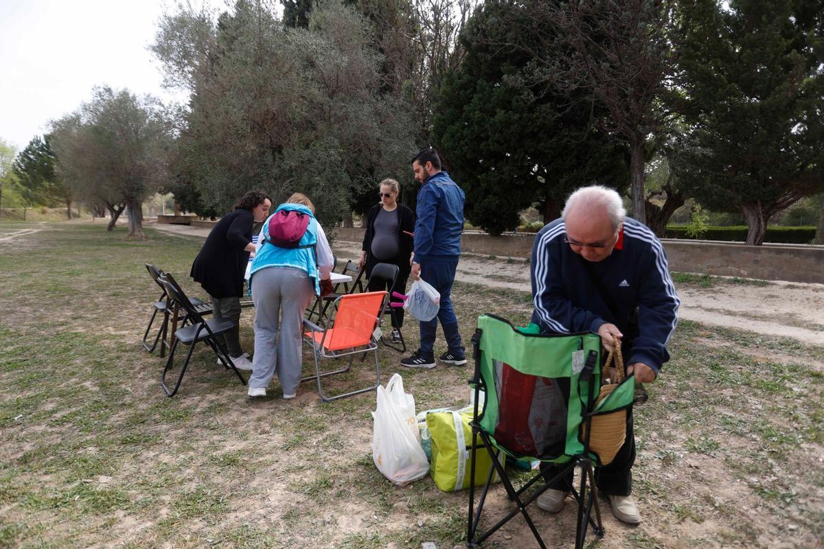 Lunes de Pascua en el parque de Sant Vicent de Llíria