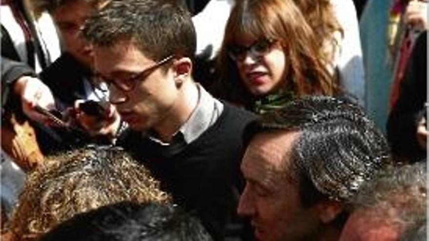 Errejón va reaparèixer després de la crisi interna de Podem.