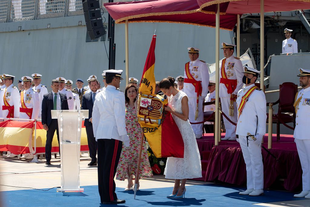 Así ha sido la visita de la reina Letizia a Cartagena