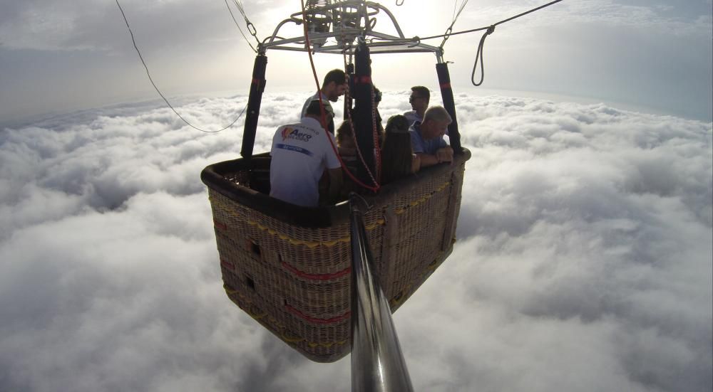 Viaje en globo por la provincia