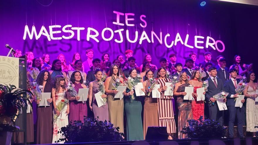 Graduaciones en el IES Maestro Juan Calero de Monesterio por