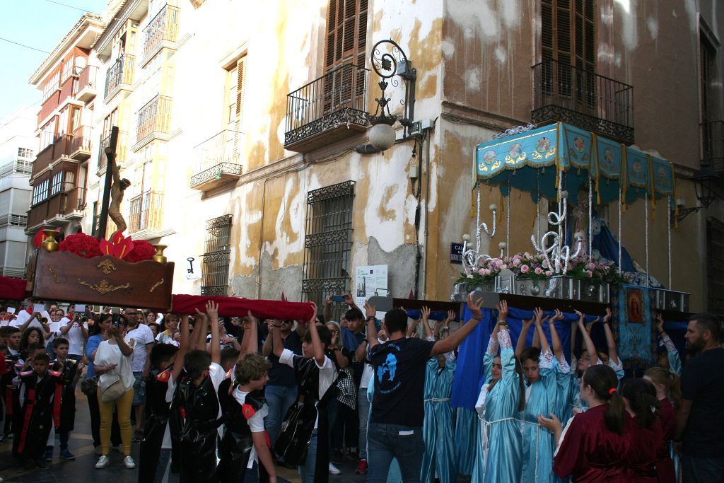 Desfiles Bíblico Pasionales de papel en Lorca