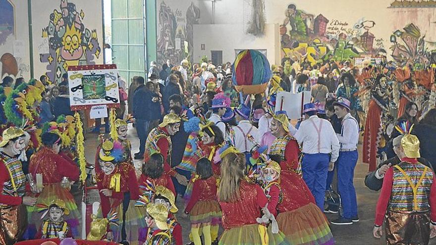 Una 300 personas participan en el Carnaval el pasado fin de semana