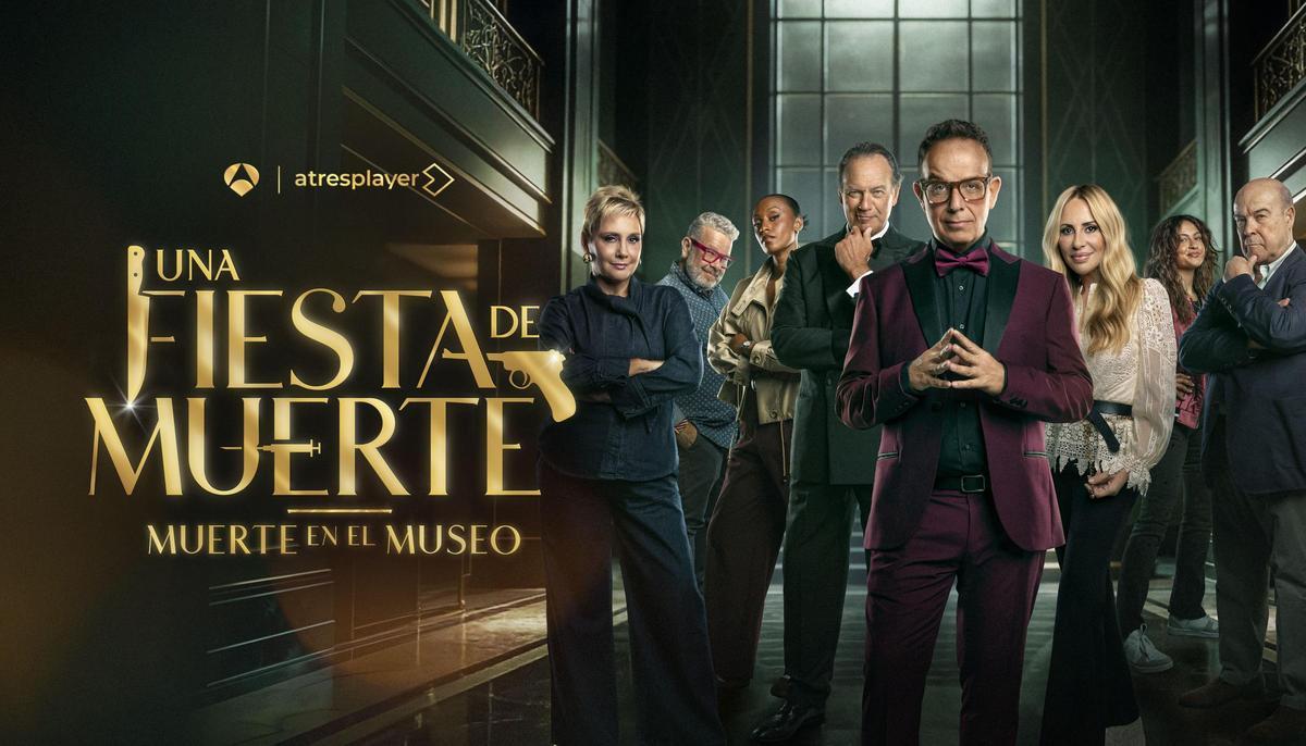 Cartel promocional de 'Una fiesta de muerte', nuevo programa del 'prime time' de Antena 3.