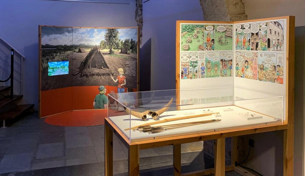 El Museu Municipal Castell de Rubí acull una exposició sobre el poblat neolític de la Draga El Museu Municipal Castell de Rubí acull una exposició sobre el poblat neolític de la Draga