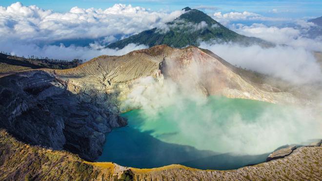 Expedición VIAJAR Indonesia Daniel Sanz volcán Kawah Ijen
