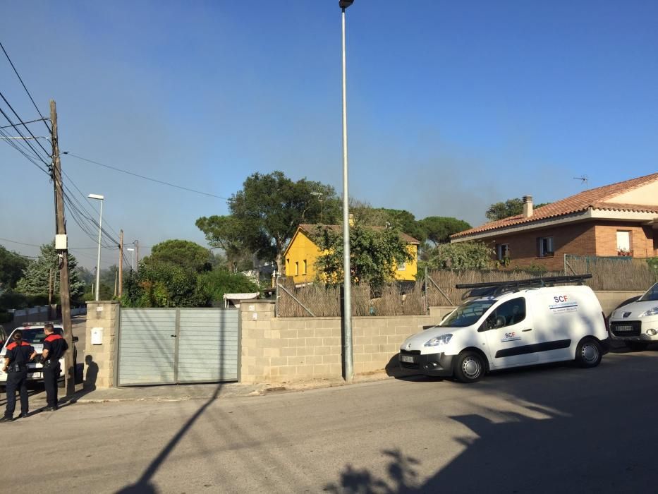 Incendi a Santa Coloma de Farners