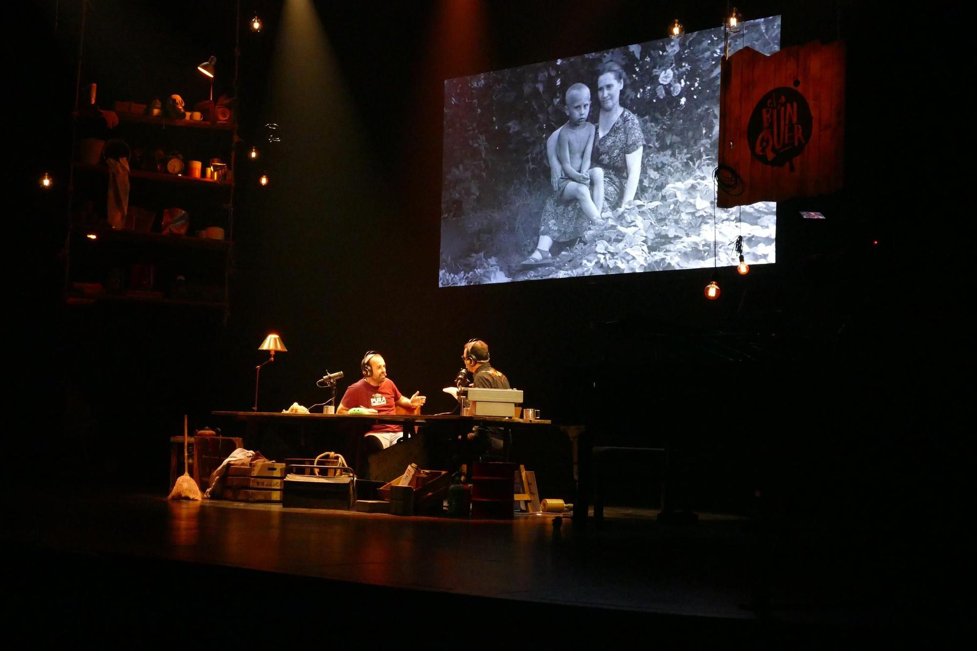 Les rialles entren al Búnquer del Teatre El Jardí de Figueres