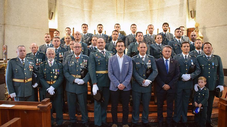 La Guardia Civil de Xàbia ha celebrado el oficio religioso en la parroquia de Nuestra Señora de Loreto