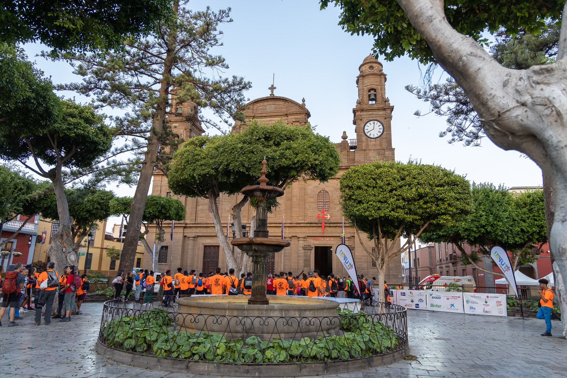 Salida del Camino de los Valores de UP2U desde Gáldar