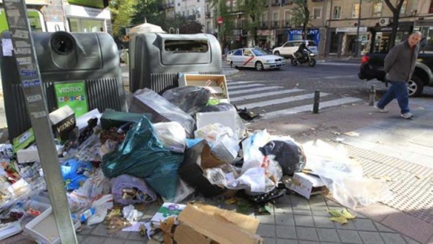 Tragsa se encargará de la limpieza de Madrid mientras dure la huelga