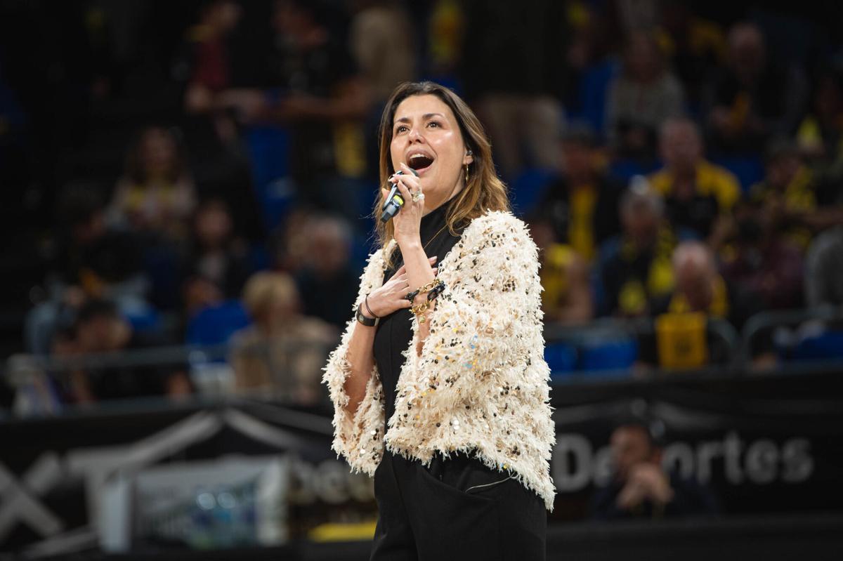El partido La Laguna Tenerife CB Canarias-CB Gran Canaria, en imágenes