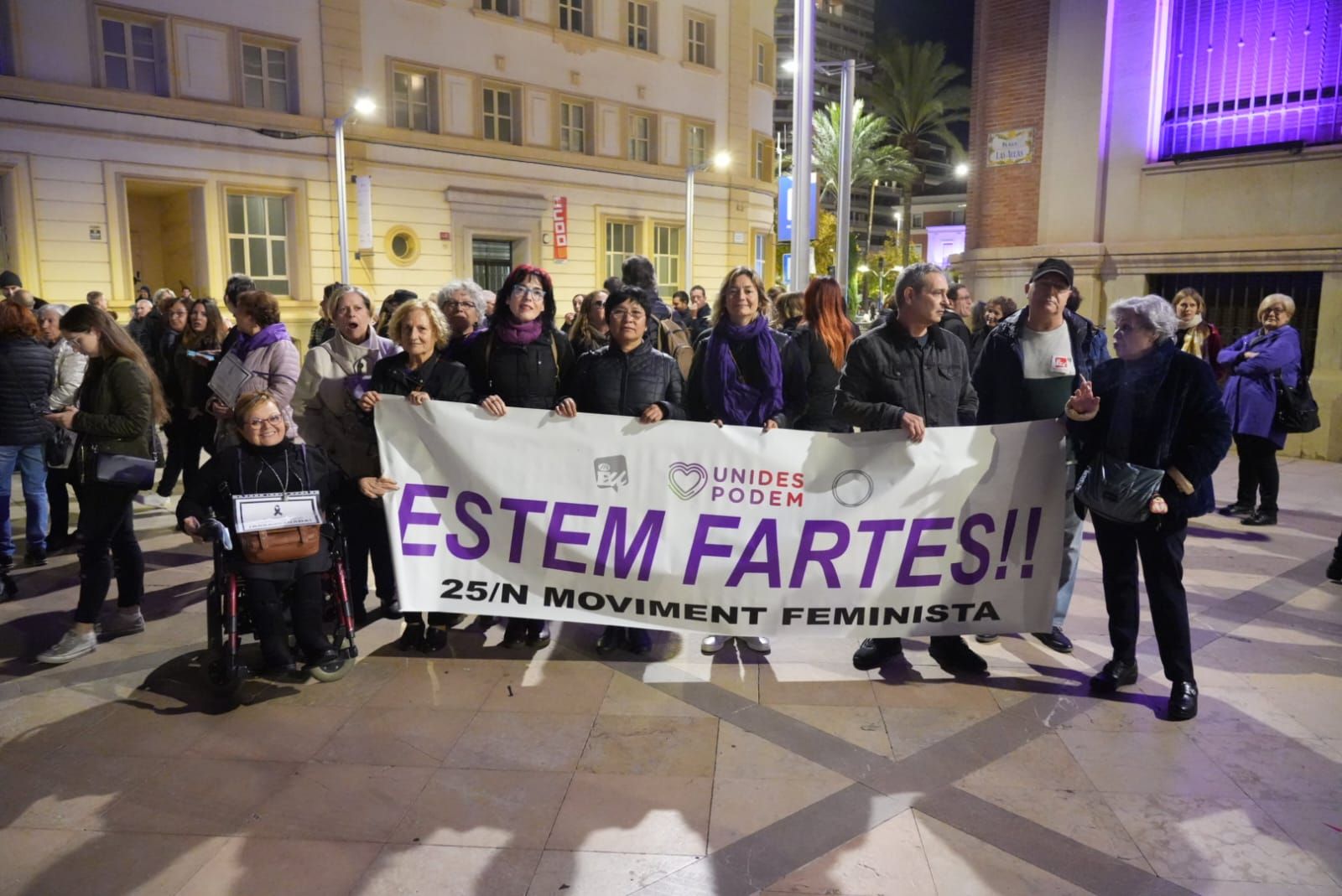 25-N en Castellón: La provincia clama contra la violencia machista. Imagen de Castelló