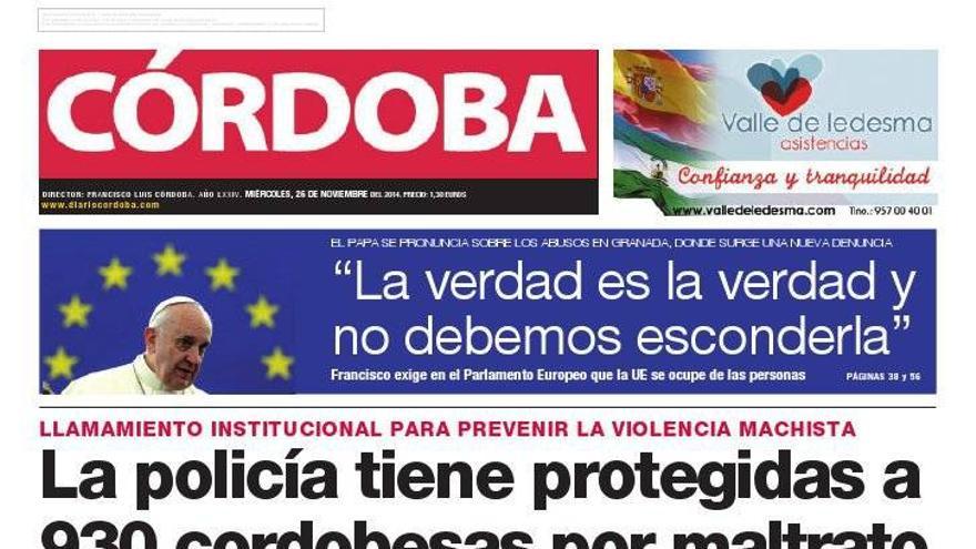 La portada de CÓRDOBA