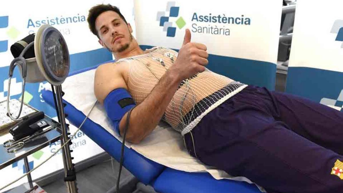 Heurtel pasó la revisión médica