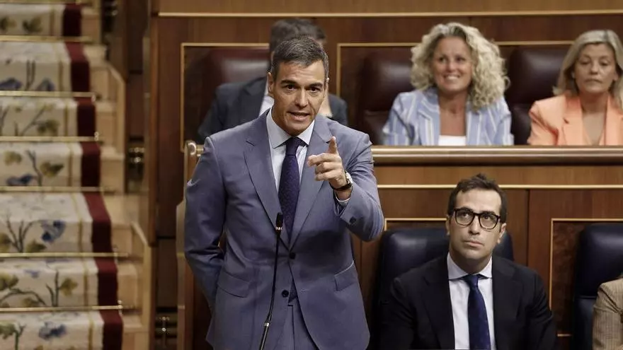 Sánchez presiona ante la votación del decreto de vivienda: "Tendrán que elegir si protegen a las personas o a los fondos buitre"