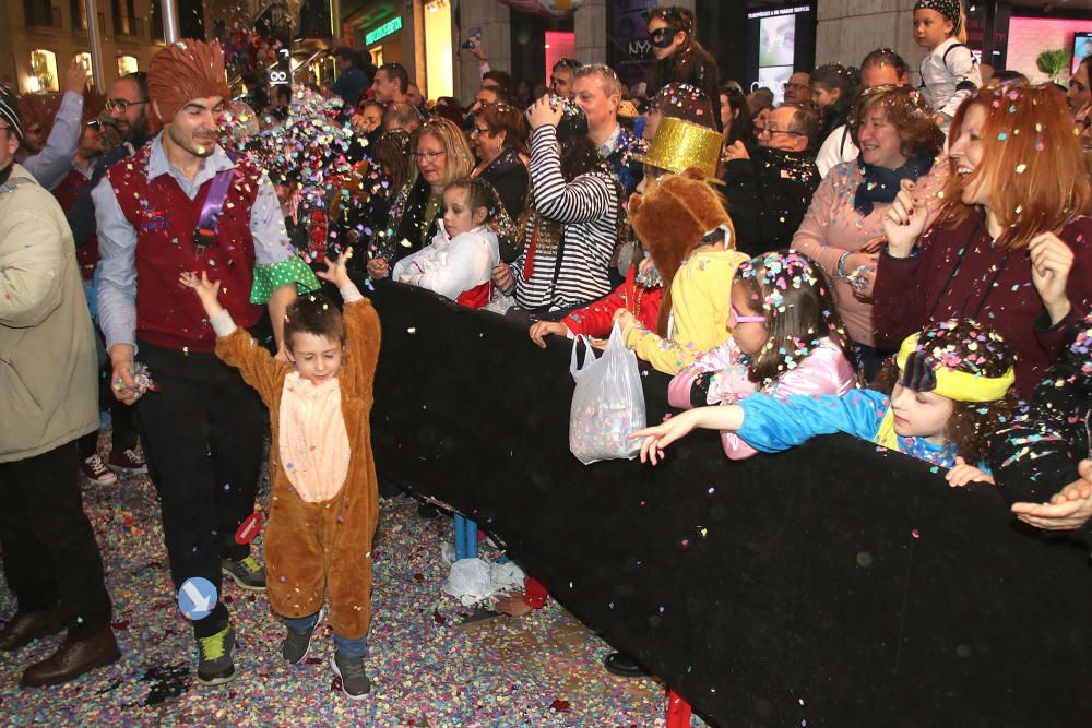 Sábado de carnaval en Málaga