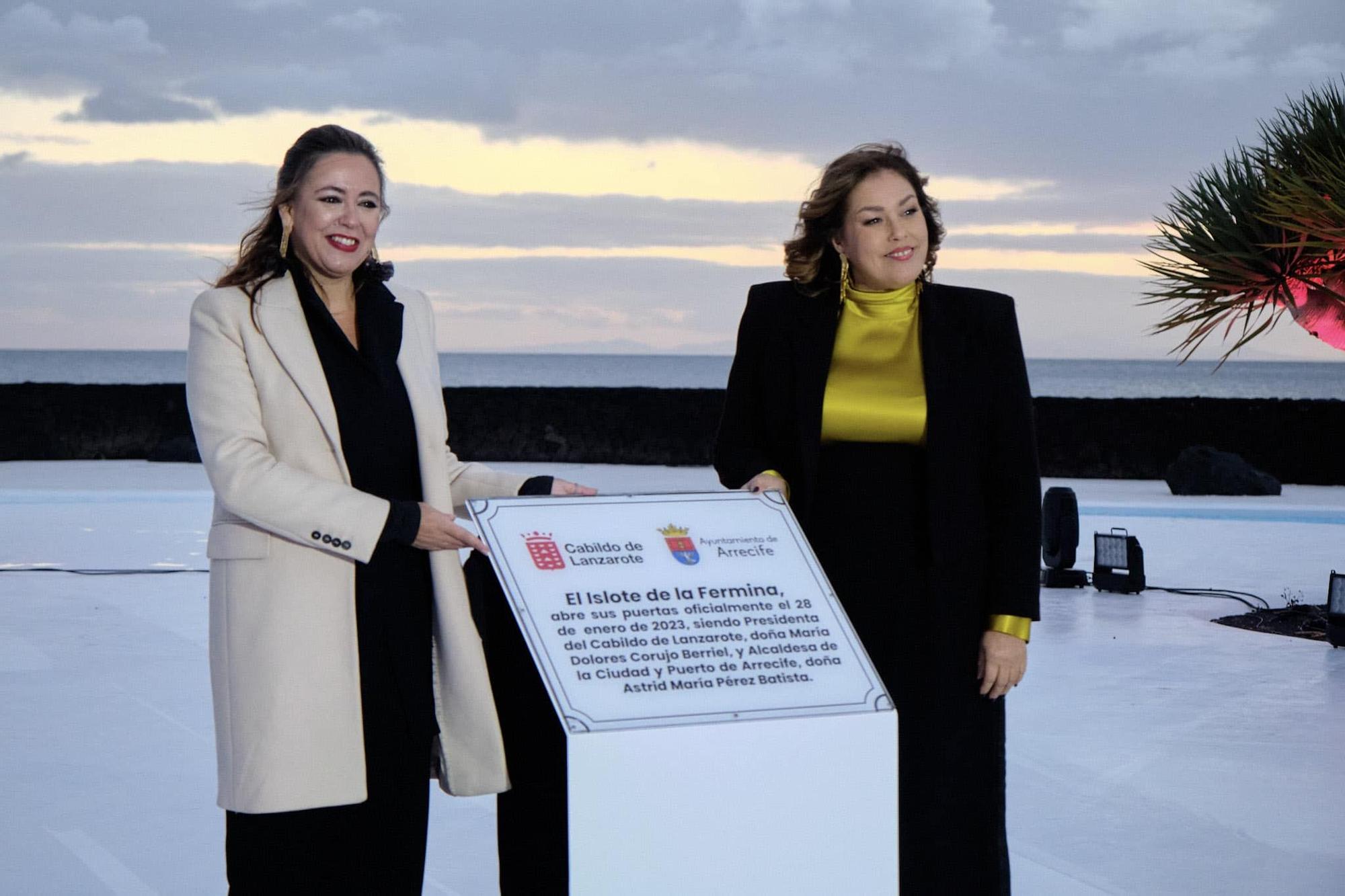 Inauguración del Islote de la Fermina