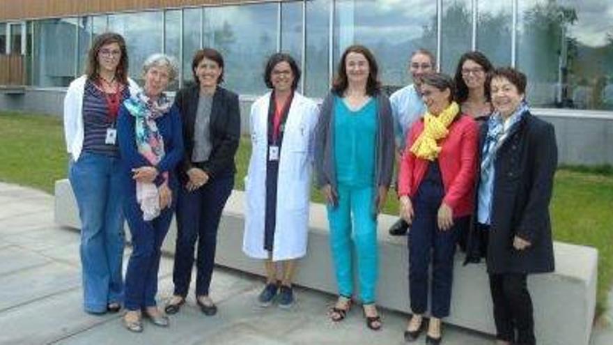 Els responsables dels quatre instituts de formació a l&#039;hospital