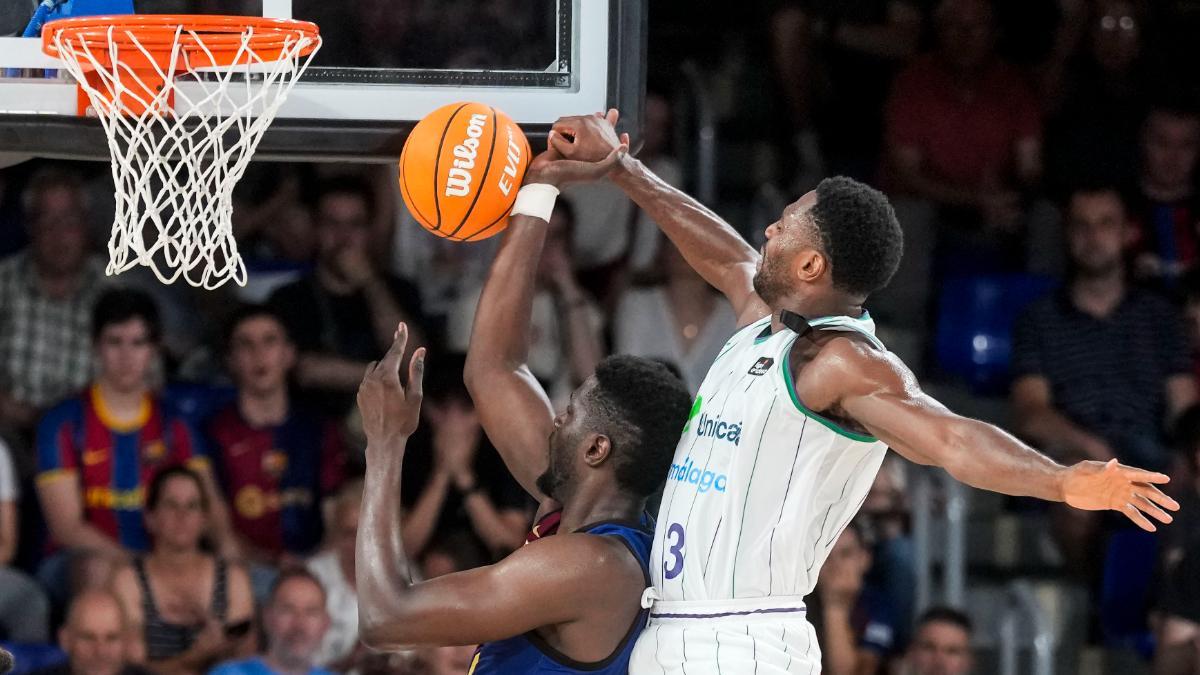Melvin Ejin tapone a Fall en las semifinales ante Unicaja