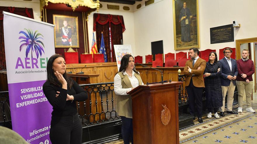 Conmemoración en Elche del Día de las Enfermedades Raras