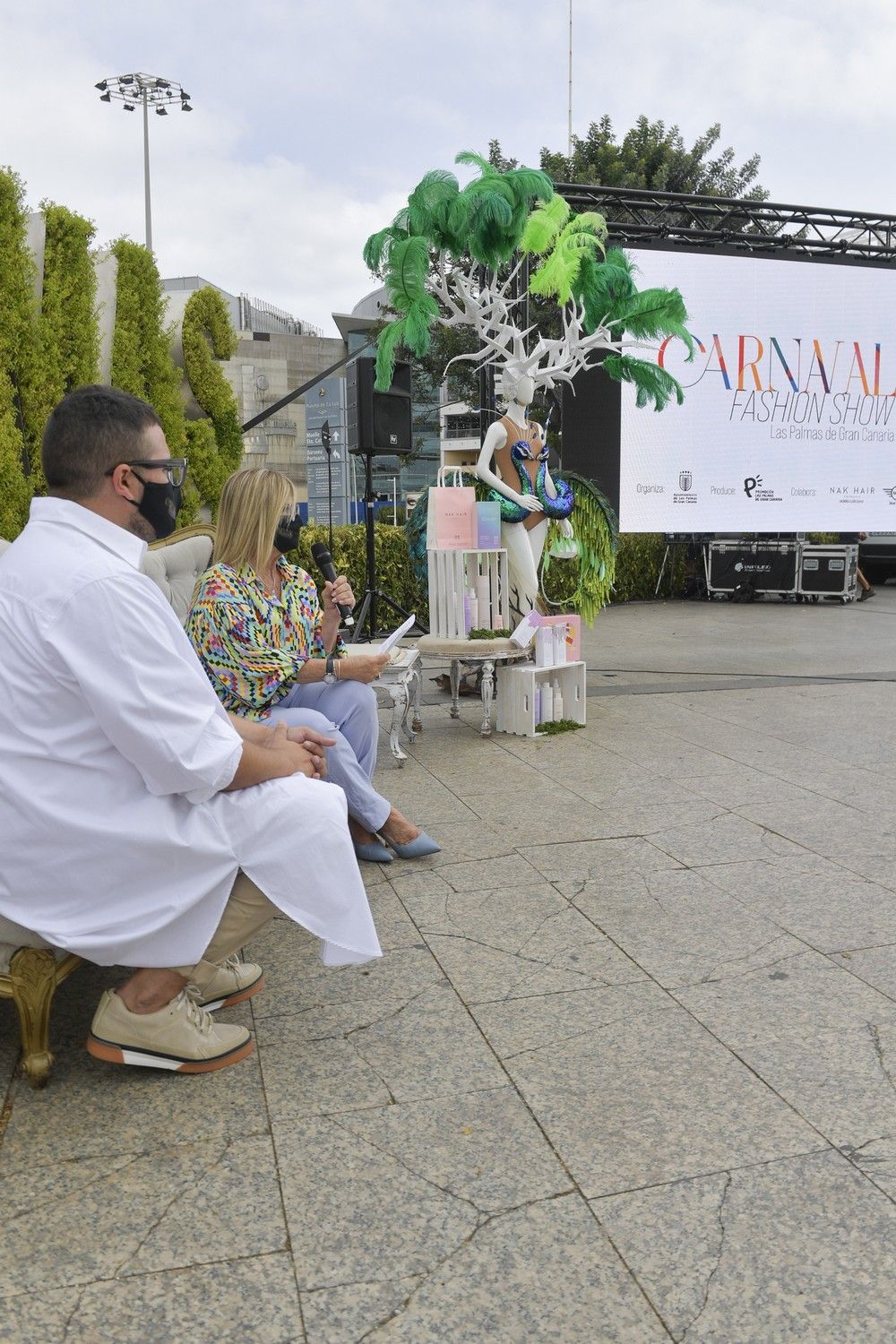 La pasarela «Carnaval Fashion Show» vuelve al parque Santa Catalina