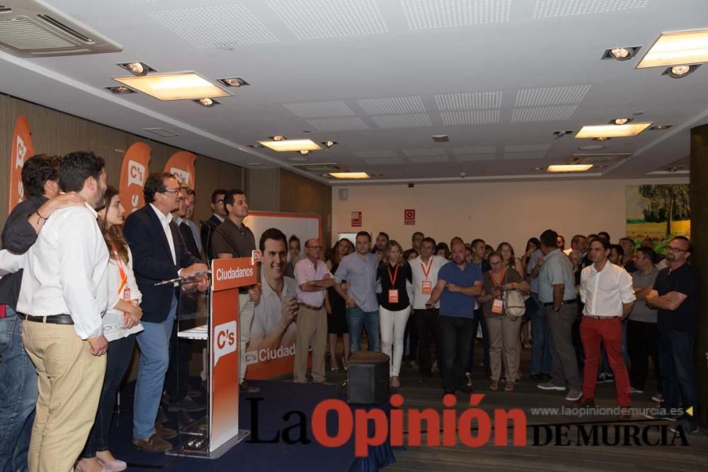 Noche electoral en Ciudadanos