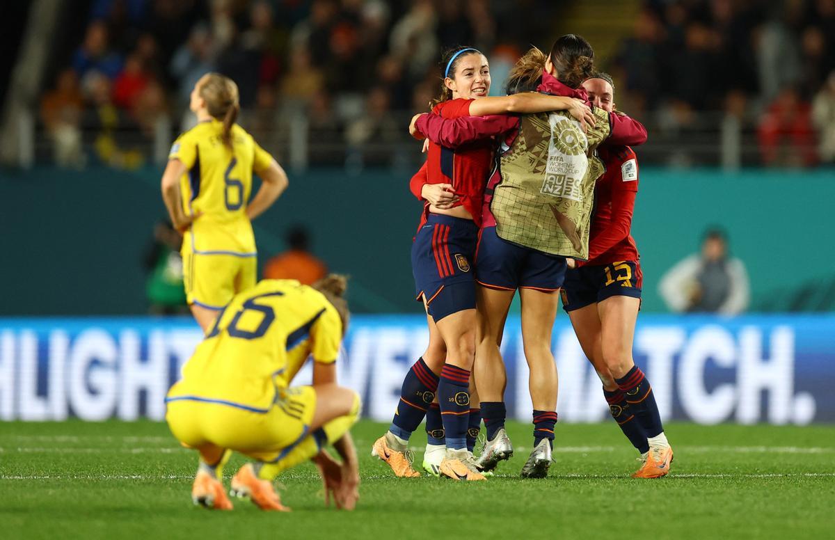 España vence a Suecia y pasa a la final del Mundial