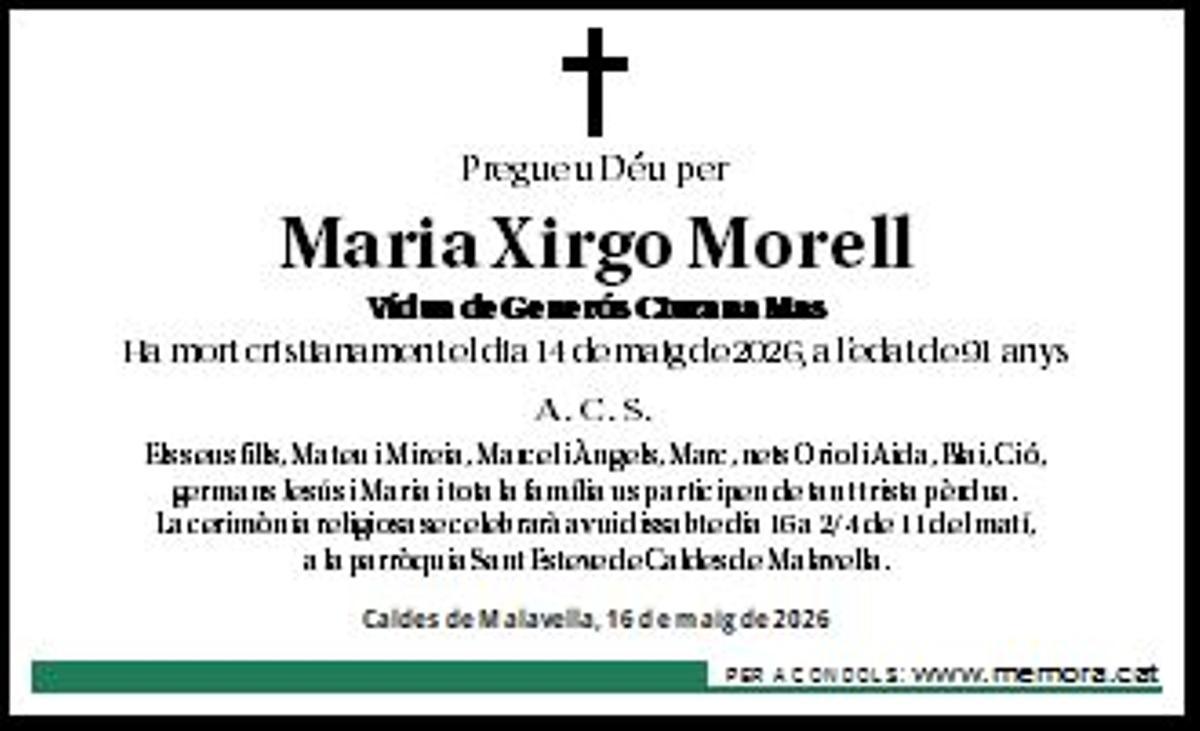 Maria Xirgo