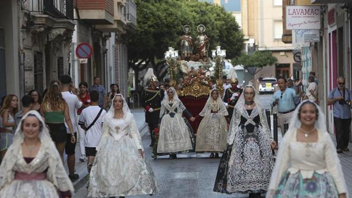 Procesión de los Santos Patronos de Sagunt Abdón y Senén.