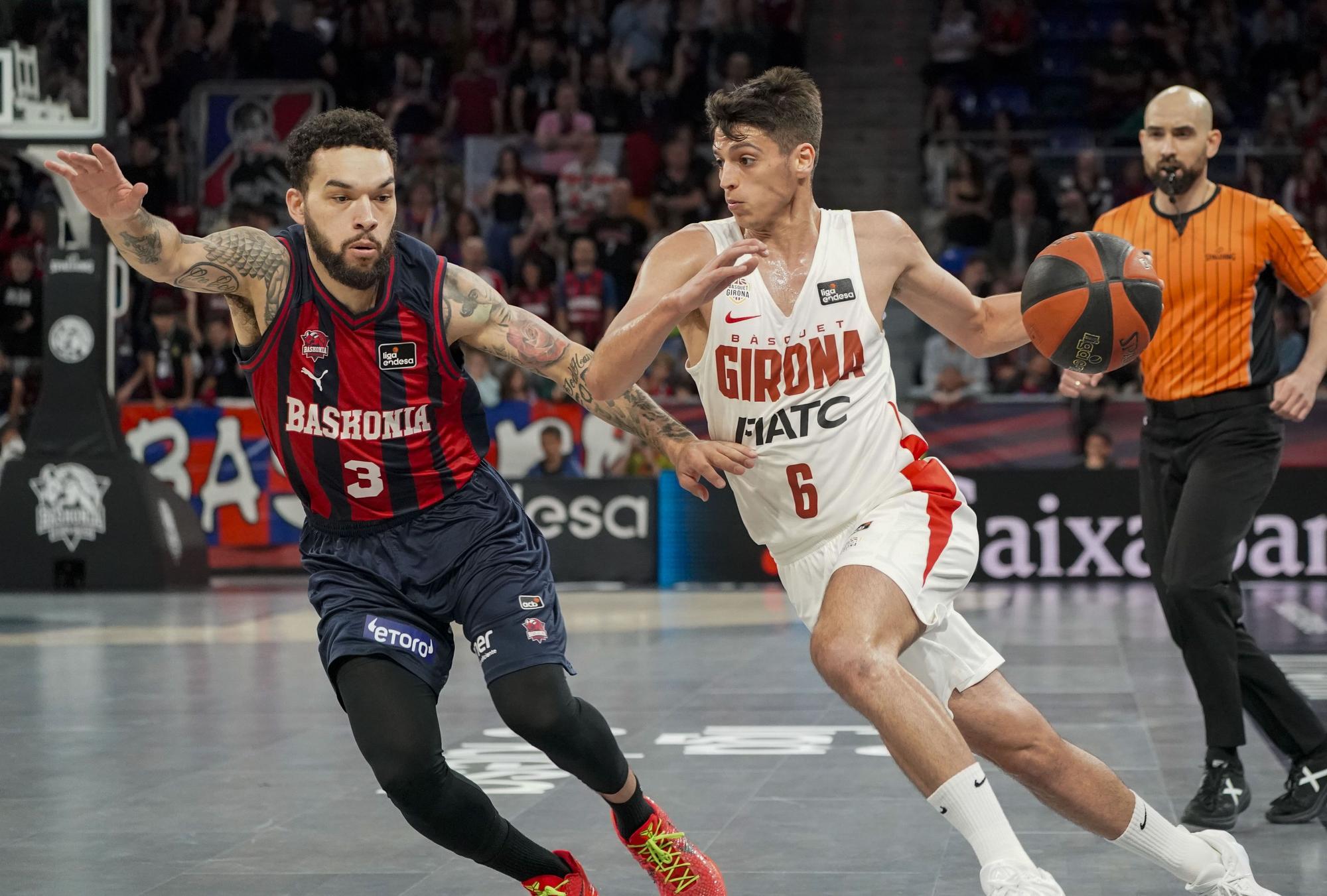 Les imatges del Baskonia - Bàsquet Girona