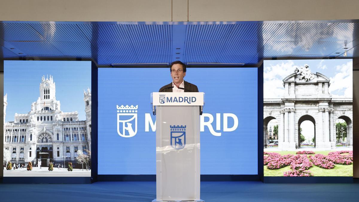 El alcalde de Madrid, José Luis Martínez-Almeida.