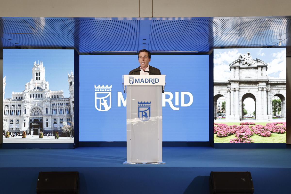 El alcalde de Madrid, José Luis Martínez-Almeida.