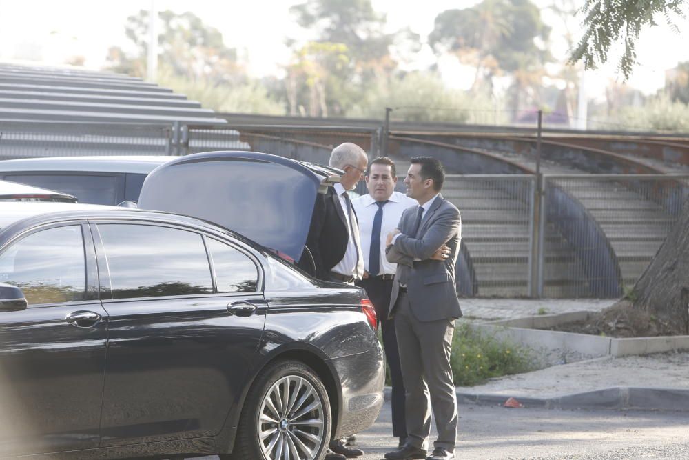 Funeral por la viuda de Vicente Sala