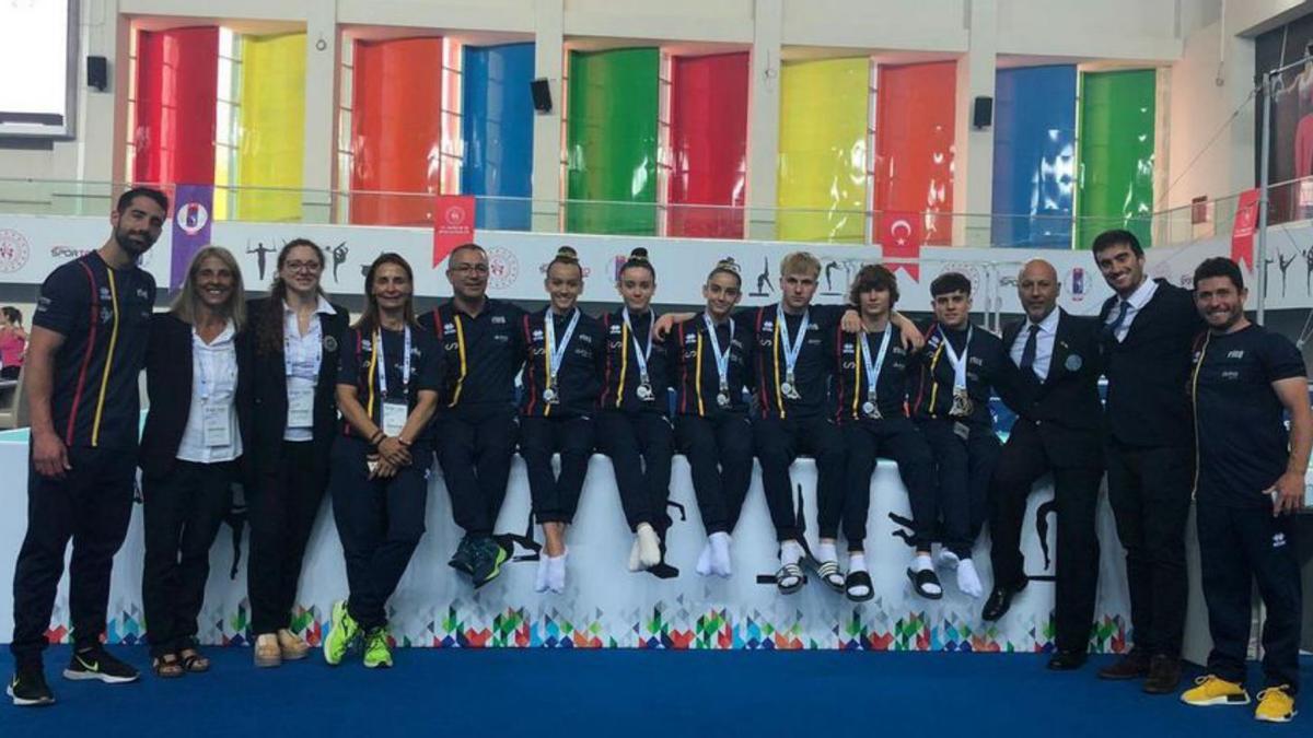 La representació estatal, amb totes les medalles d’ahir | RFEG