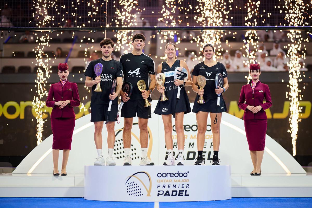 Los ganadores del último Major de Qatar