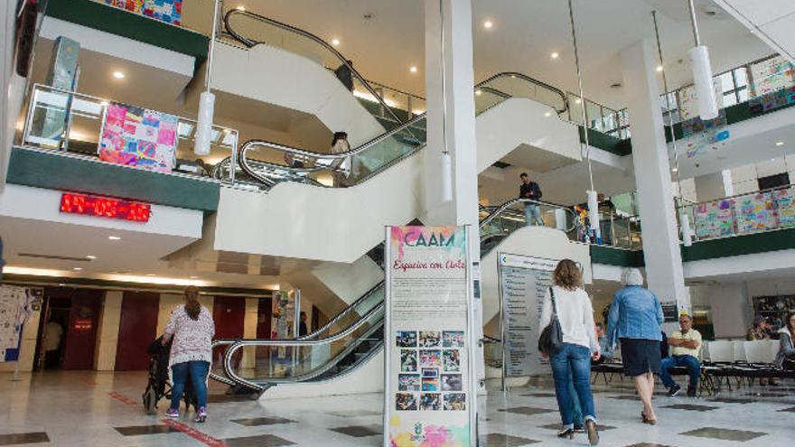 Exposición escolar en el Hospital Insular organizada por el CAAM.