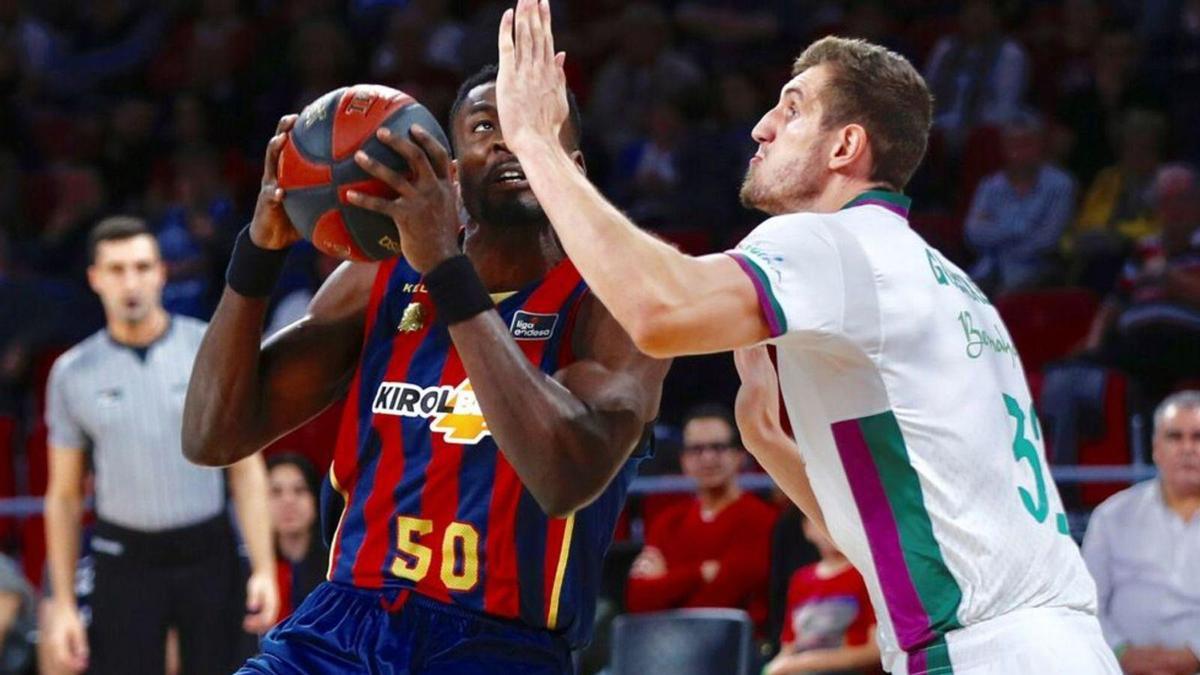 Norris Cole, con el ASVEL, en el Buesa Arena.